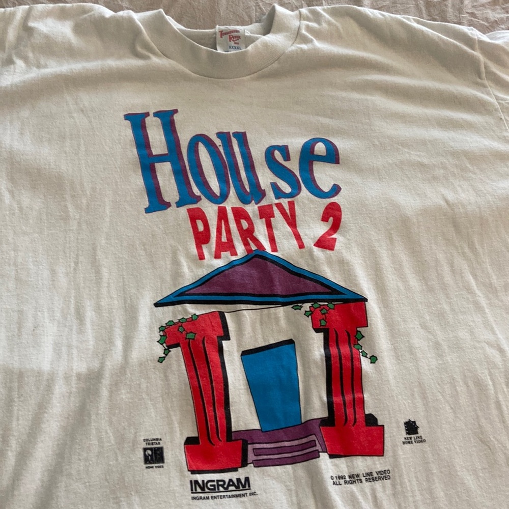 Vintage House Party 2 promotional shirt